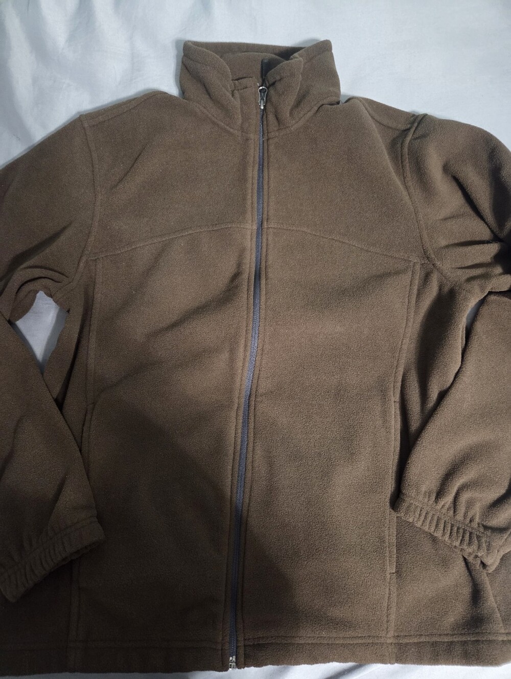 TEK GEAR Full Zipper Fleece Jacket, Size: Small